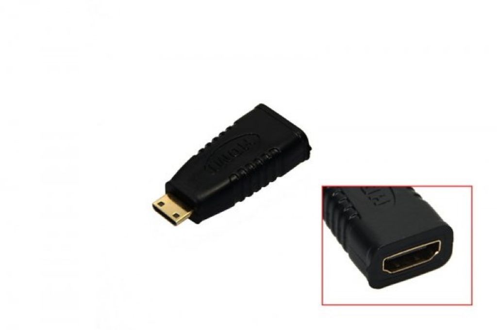 Goobay HDMI™ Adapter, vergoldet, HDMI™-Buchse (Typ A) > Produktbild 