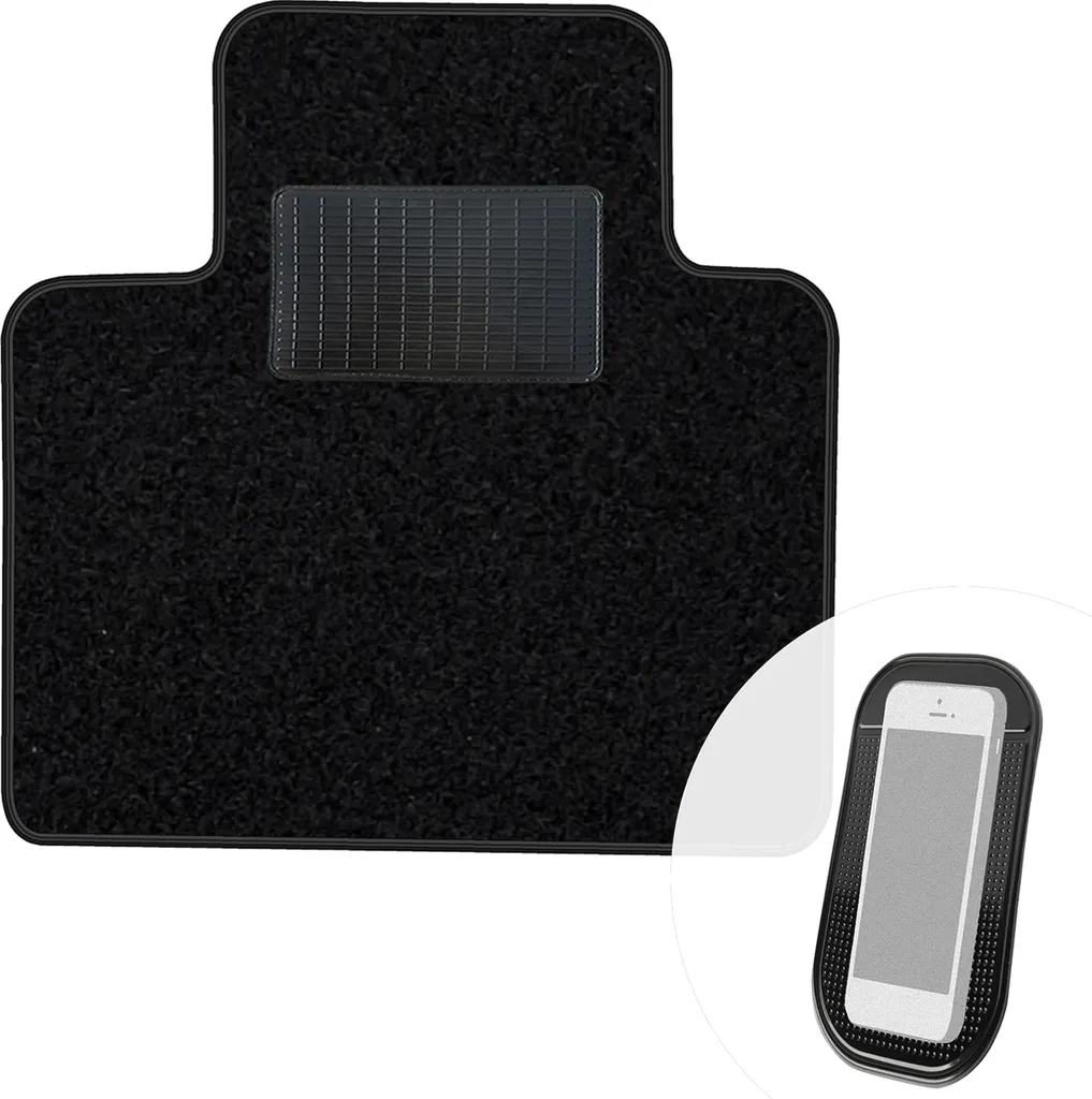 Ricambio Tappetino Guida Renault Zoe 2012+ | Velours Nero Resistente