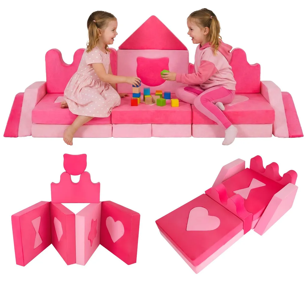 Canapé Enfant Lavable et Sécurisé : Fini les Risques de Chocs en Jeu