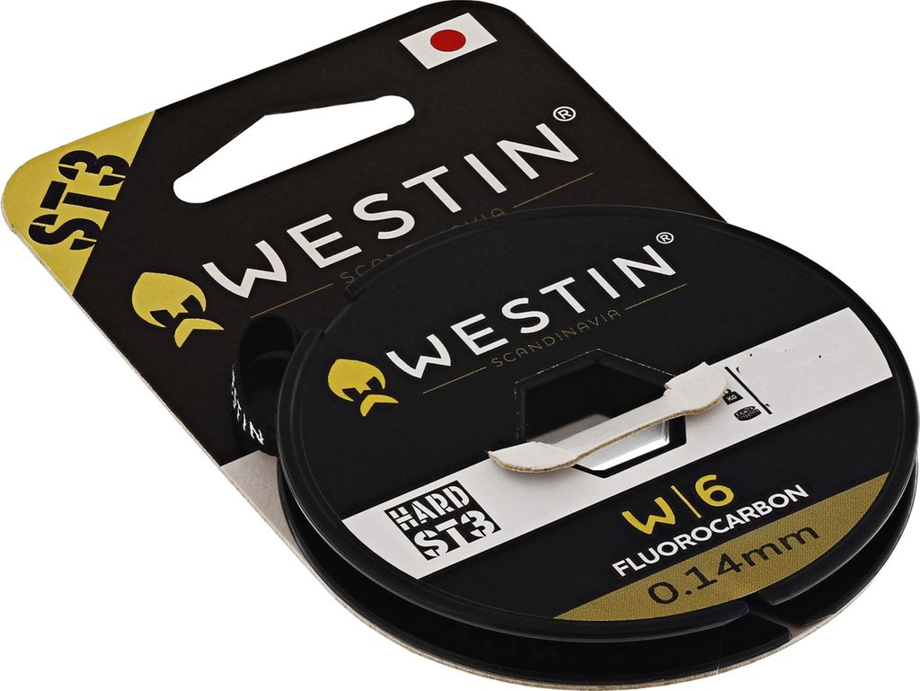 Westin W6 ST3 Fluorocarbon Clear - 50m Fluorocarbonschnur, Durchmesser/Tragkraft:0.219mm/3.4kg