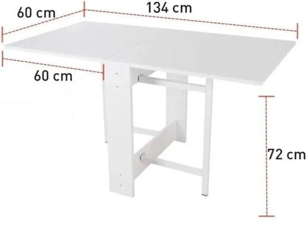 Gagnez de la place avec cette table pliable extensible MDF Pijnboom - 4