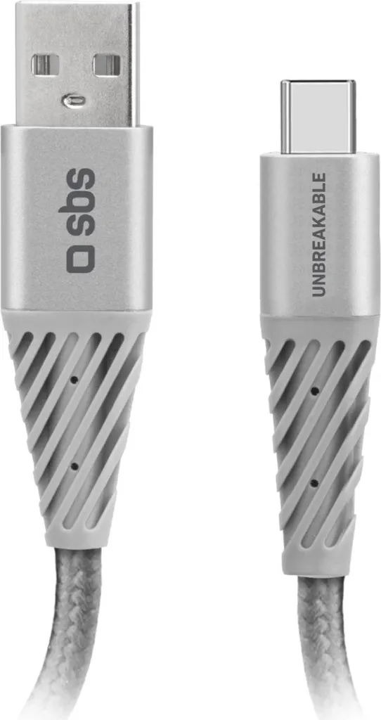 Cavo SBS USB Type-C 1.5m Argento per Ufficio e Smart Working