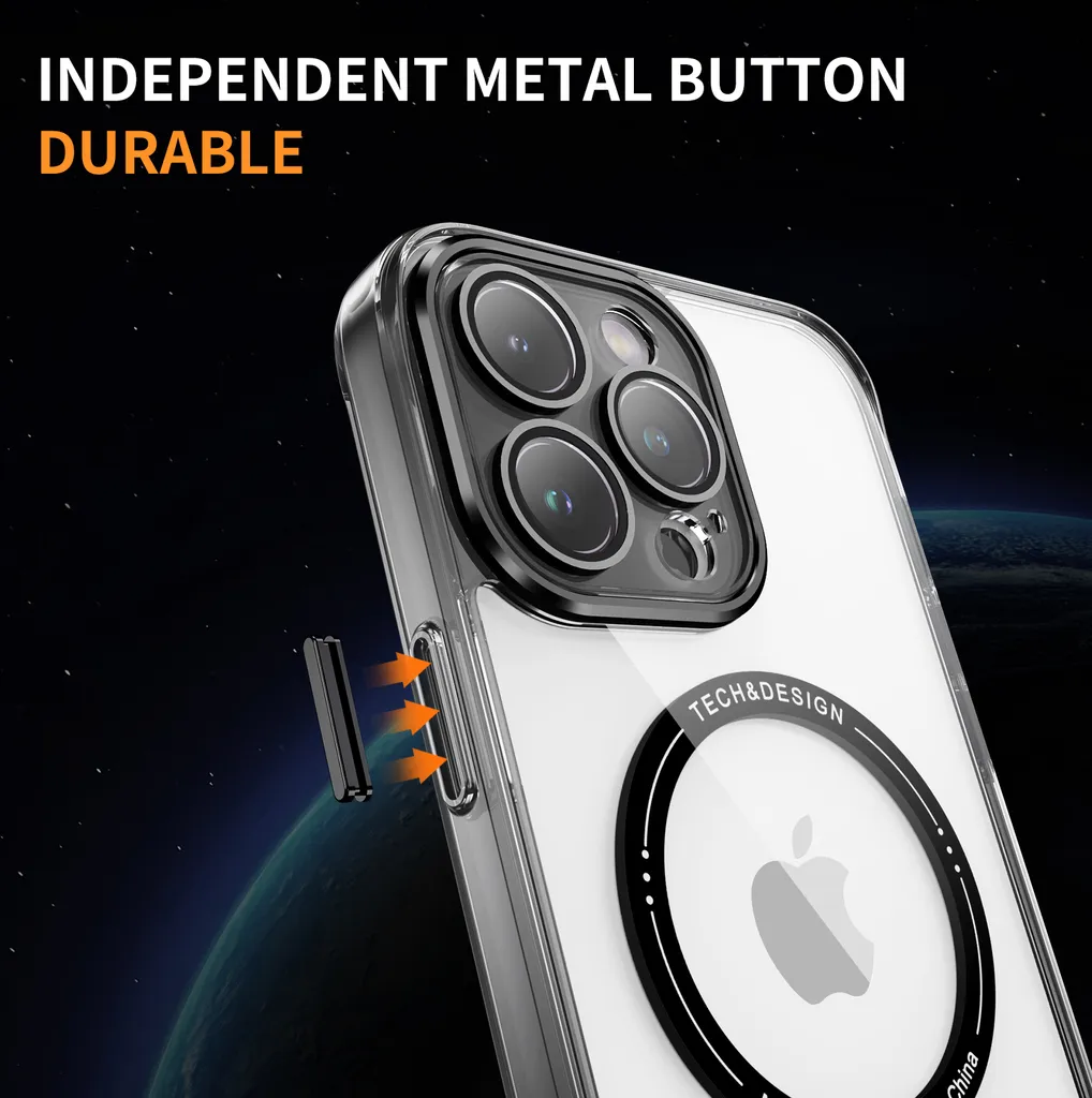 Custodia Sottile Wireless Charging Lotto Custodie Magnetiche Trasparenti Per IPhone 11-17 Pro Max, MagSafe, Sicure, Lotti Ingrosso Custodia IPhone 15 Apple