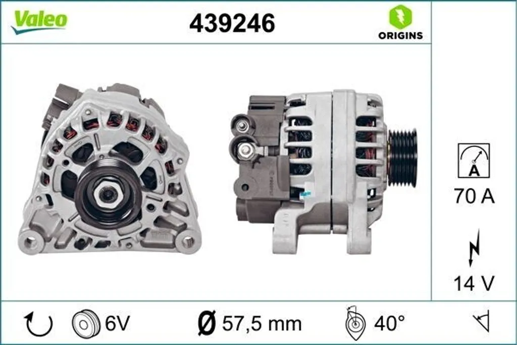 Alternateur VALEO 439246 : Finissez-en avec les Problèmes de Batterie