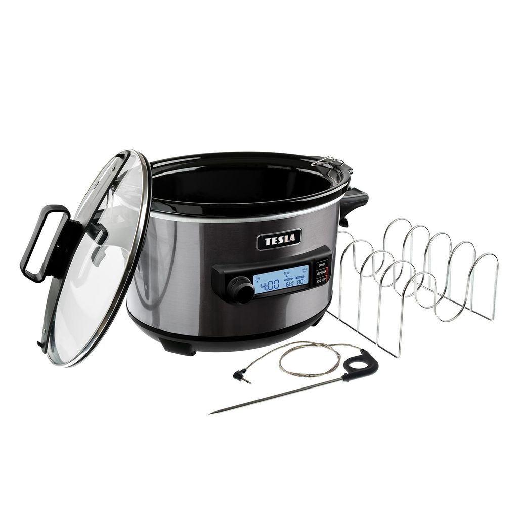 TESLA SlowCook S900 Plus-Schongarer mit integriertem Temperaturfühler