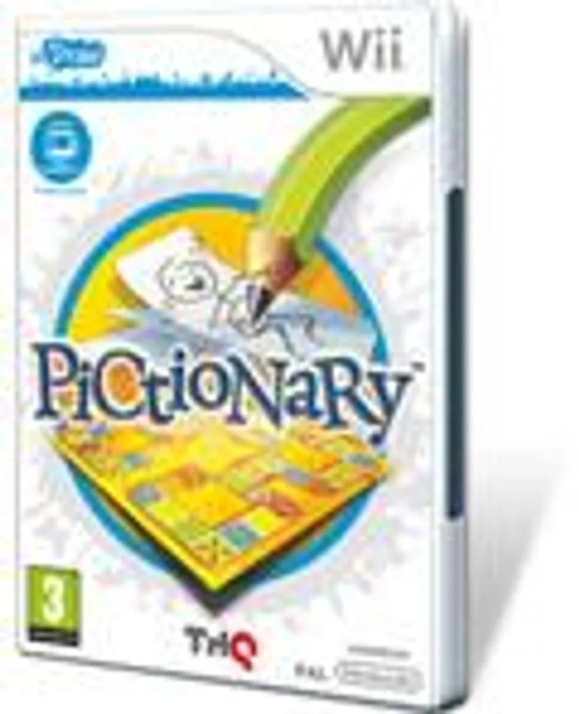 THQ Pictionary uDraw per Wii - Il Gioco da Tavolo Digitale Definitivo