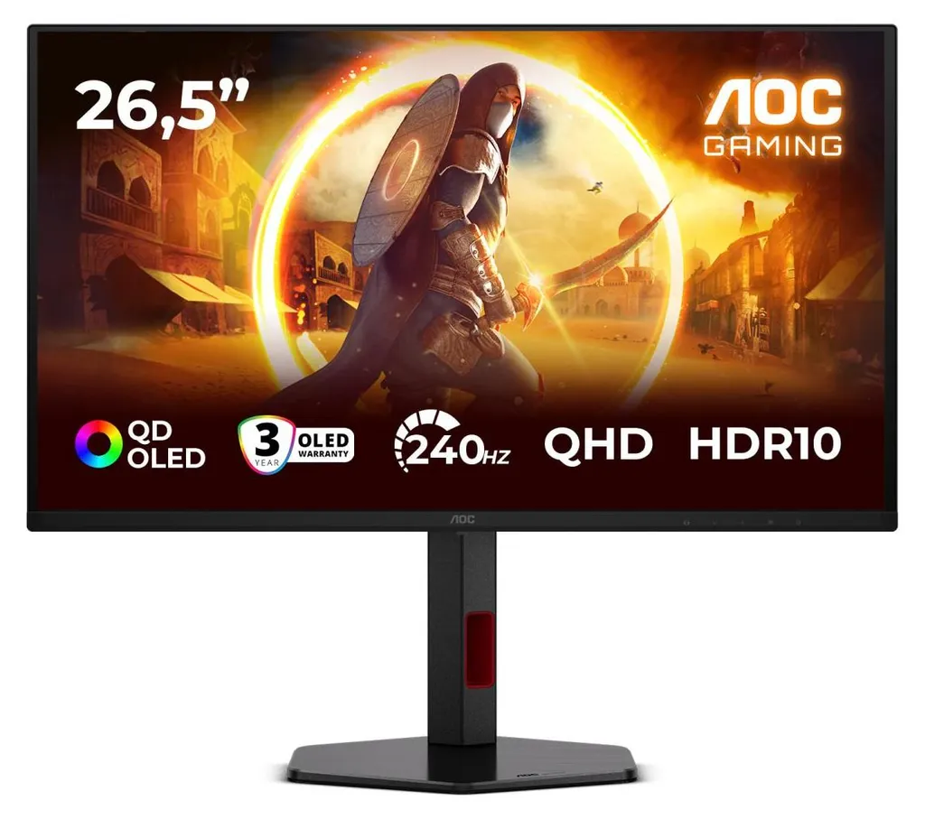 Écran PC Gaming AOC Q27G4ZDR idéal pour l'eSport et la simulation