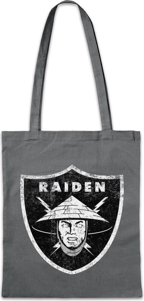 Urban Backwoods Raiden Logo, Stofftasche, Farbe: Grau