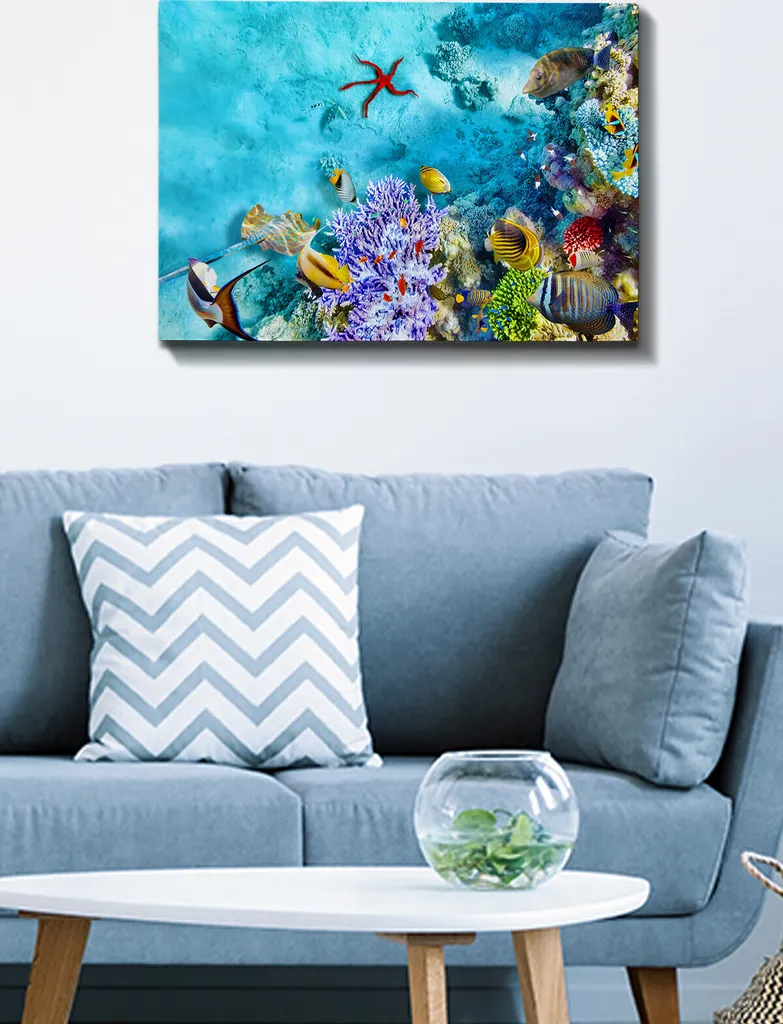 Wallity Kanvas TCR1265 50x70: Idea Regalo Originale in Tela 100%