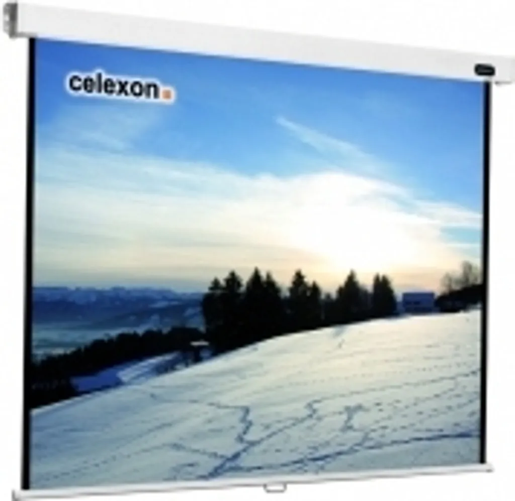 Écran Projection Sans Plis Celexon Rollo 220x220 - Image Nette et Fluide - 2