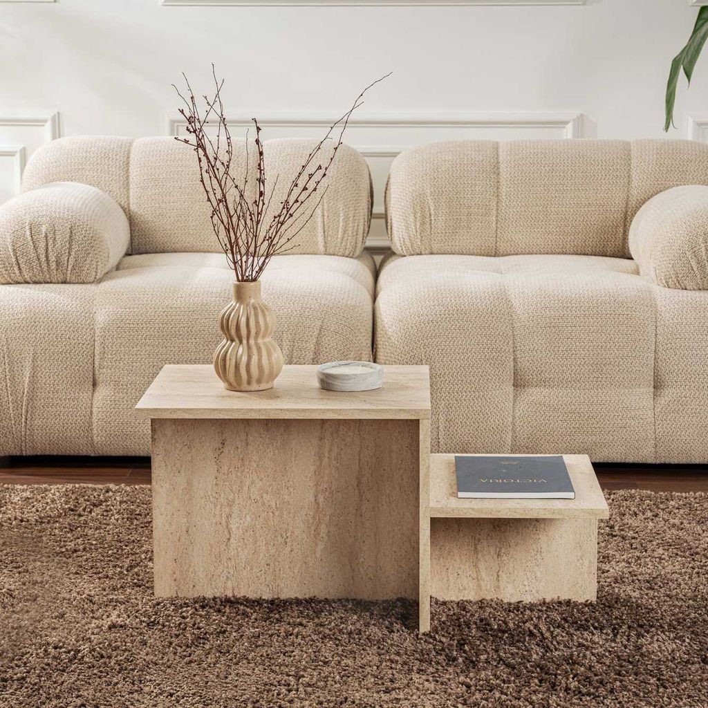 Skye Decor, Harmony - Travertine, Couchtisch, Travertin, Produktbild 8