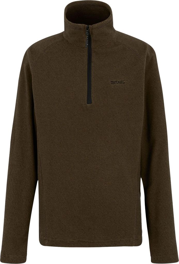 Regatta Great Outdoors Herren Montes Fleece-Pullover RG1880 (3XL) (Nussbraun/Schwarz)