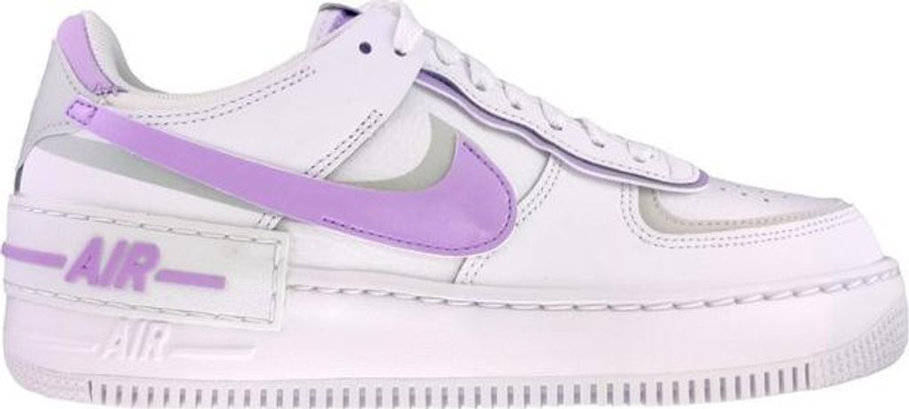 Nike Air Force 1 Shadow FN6335 102 Weiß/Fliederblüte-Photon Produktbild 