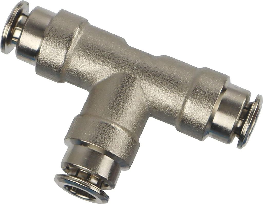 SUPERFOG - SF1002-3 Automatische T-Stücke mit gleichen Öffnungen für 1/4" Nebelschlauch, 3 Stück