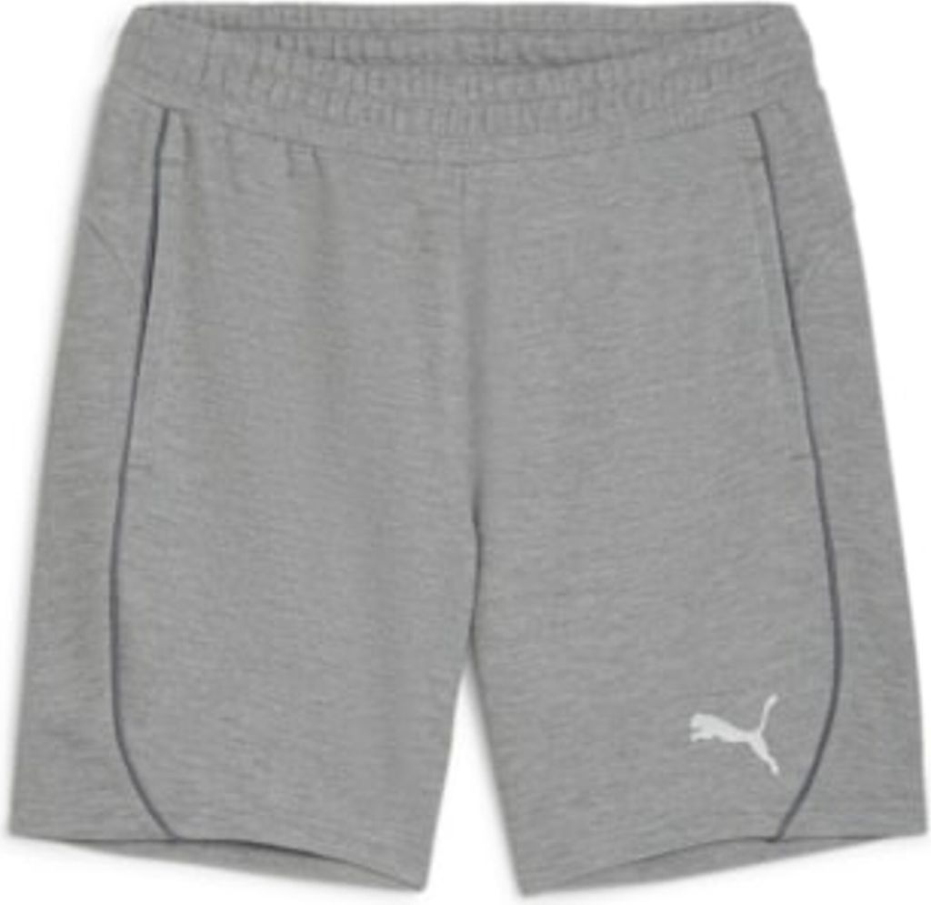 Puma Shorts für Herren aus Baumwolle, Größe:M, Farbe:Grau