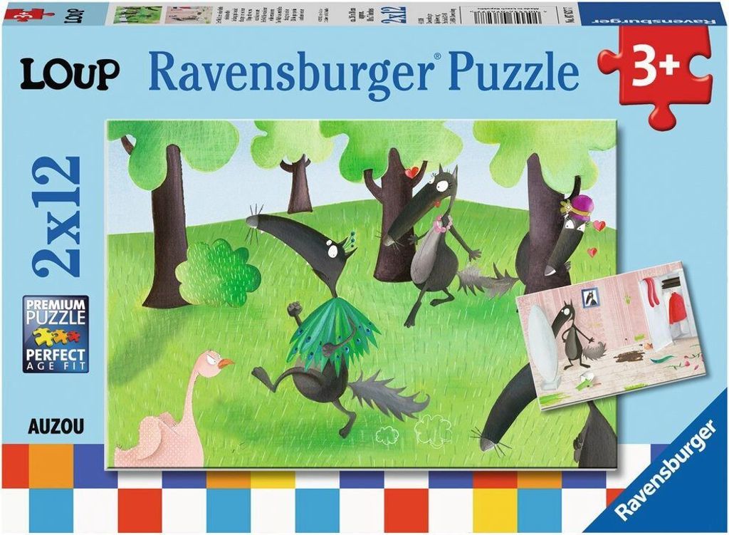 Der Wolf ändert clr 2x12p