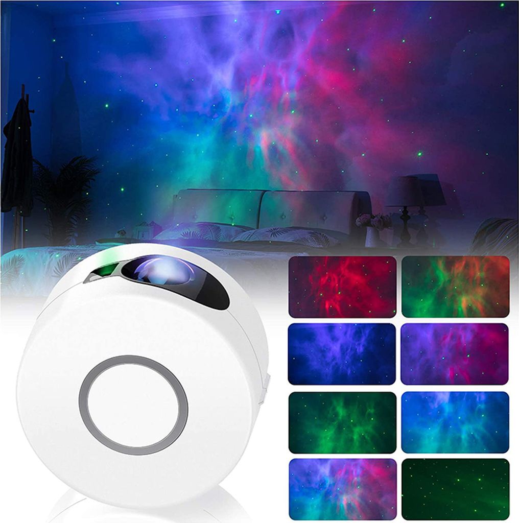 Dopwii  Galaxy Projektor Nachtlicht LED Sternenhimmel Produktbild 