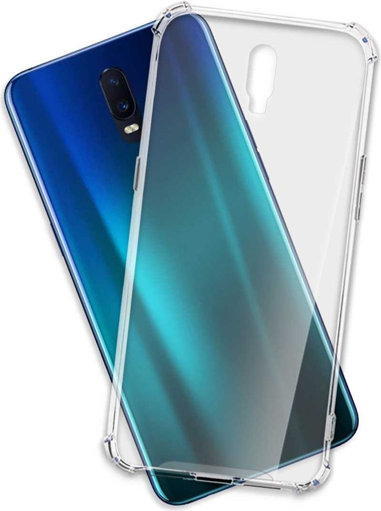 TPU Hülle Clear Armor Soft Case für Oppo R17 , RX17 (6.4'') - transparent