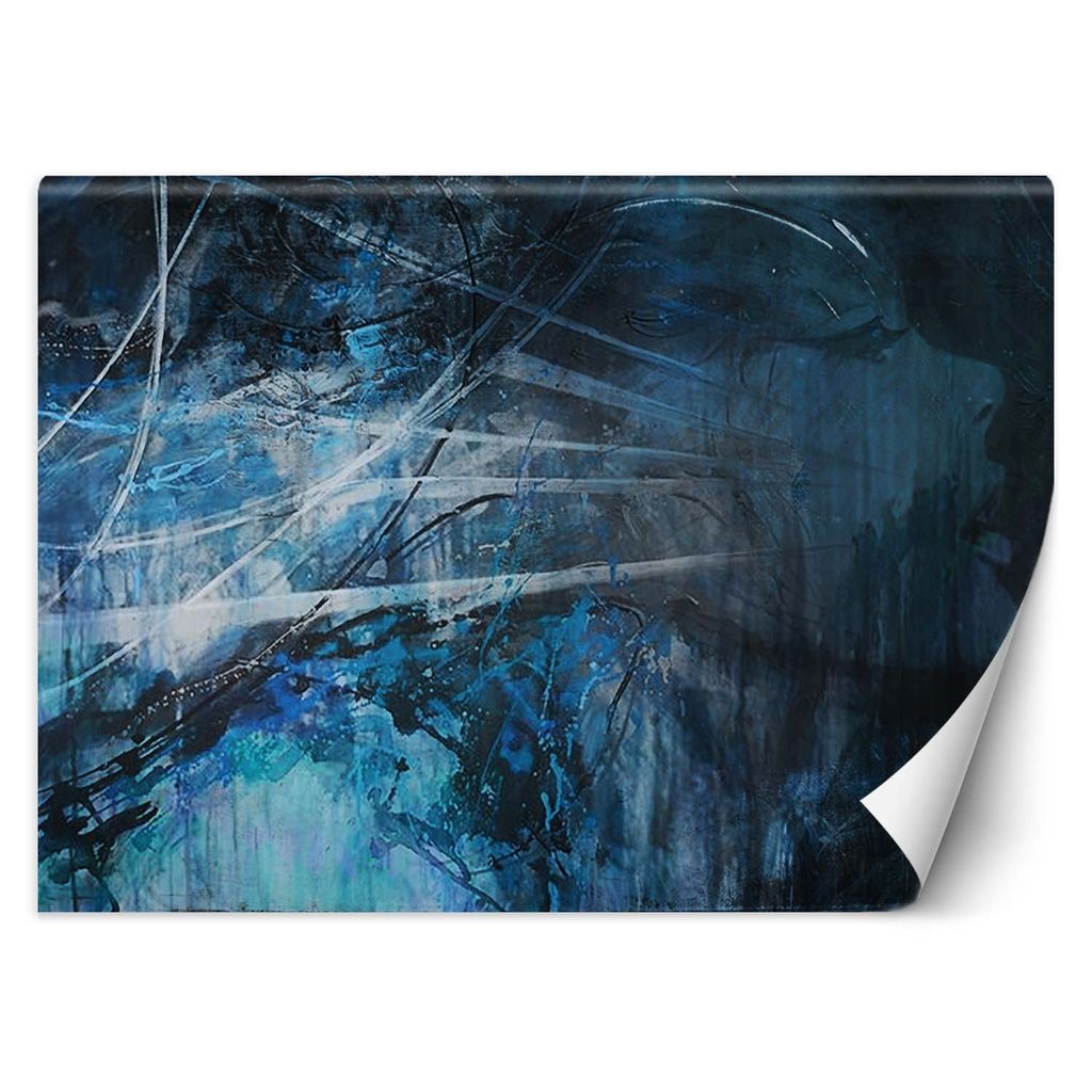 FOTOTAPETE Blumen und Zen Steine 450x315 cm VLIES Tapete Wandtapete Wandbilder Wanddekoration Design Wohnzimmer Schlafzimmer Flur Büro Küche T-9-...