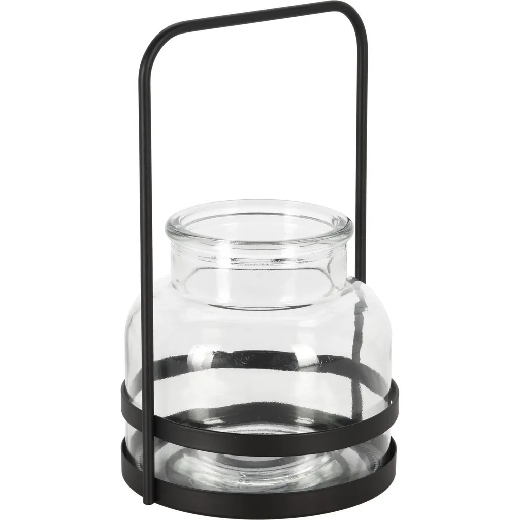 Support bougie chauffe-plat en métal robuste avec poignée ergonomique