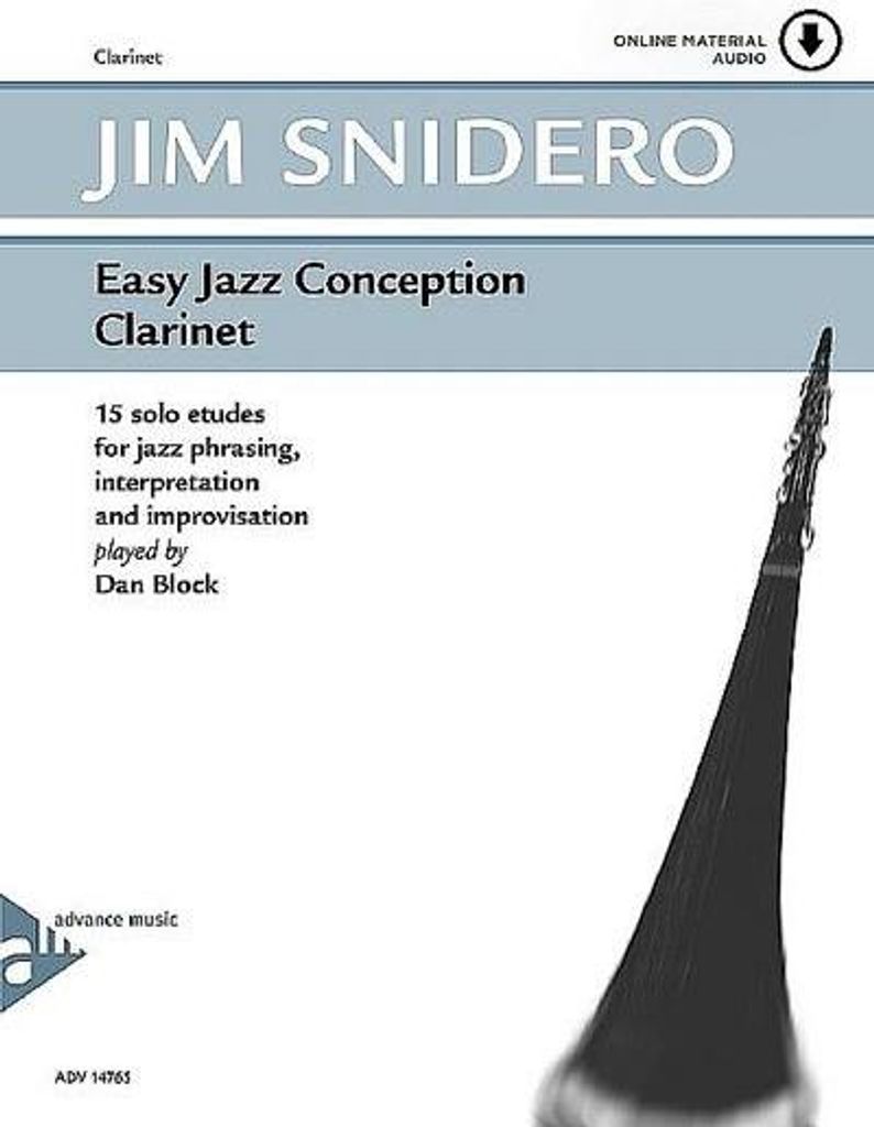 Easy Jazz Conception Clarinet, w. Audio-CD