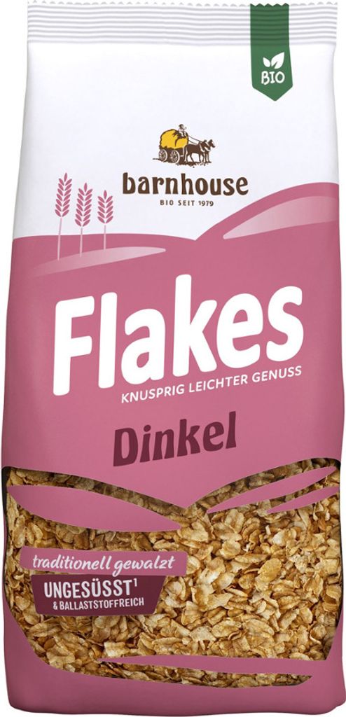 Barnhouse Flakes Dinkel  200g Produktbild 