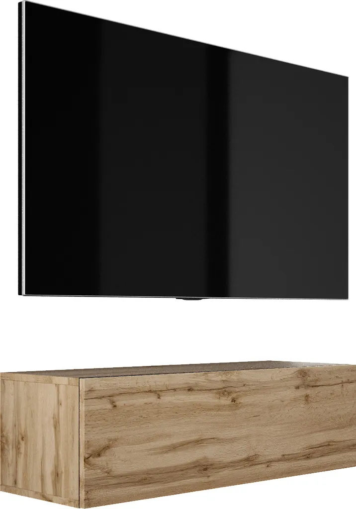 Credenza TV Sospesa Design Moderno 100 cm | Eleganza RTV DMG