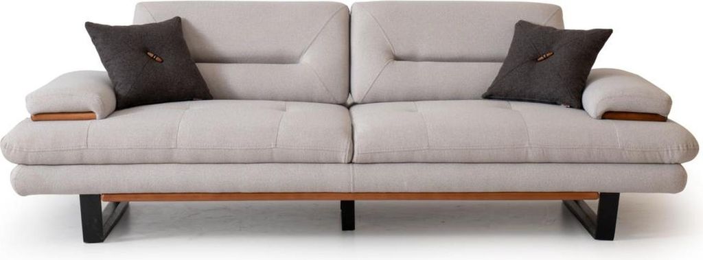 Luxus Sofa 3 Sitzer Möbel Wohnzimmer Designer 238cm Couchen Sofas
