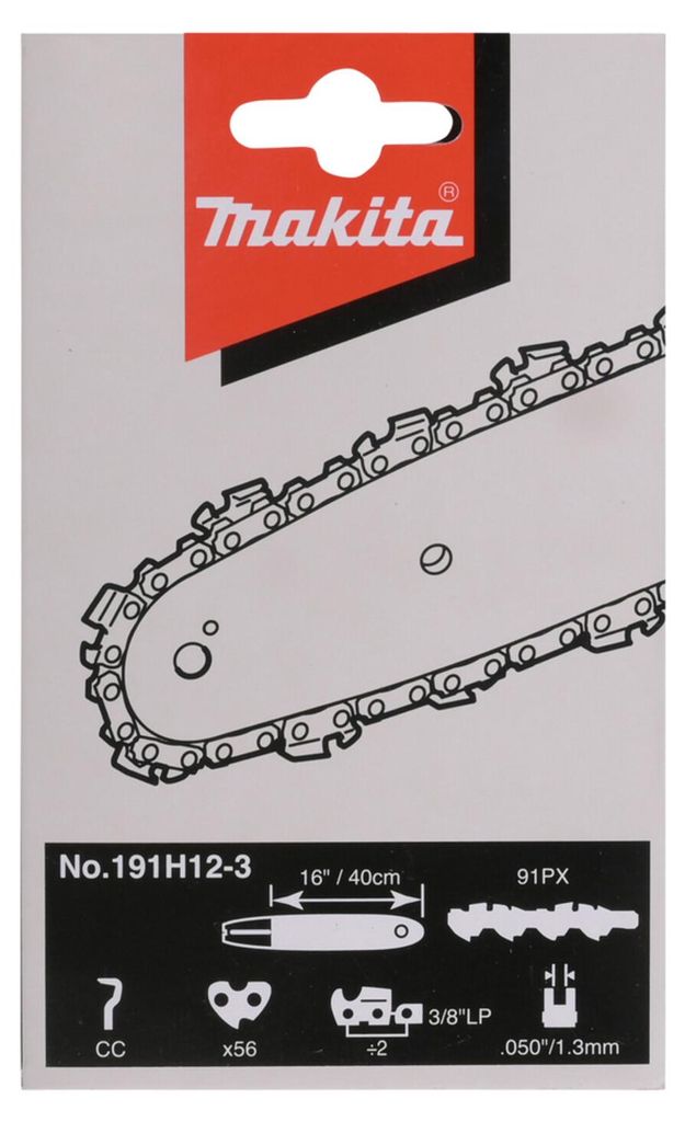 Catena Makita 40 cm 40 cm - 3/8" - 1,3 mm - mezzo scalpello Immagine del prodotto 