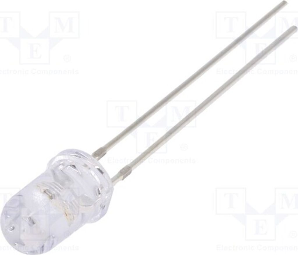 2x LED zweifarbig,blinkend 30° 2000÷2500mcd 5mm gelb/ blau 20mA OSYBMS5A31A LED D