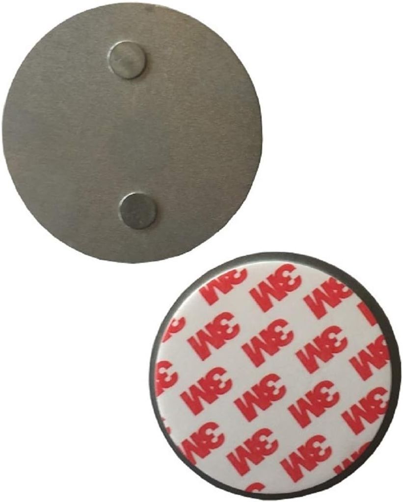 Magnet-Montage-Kit für Rauchmelder, mit Klebepad, 7cm