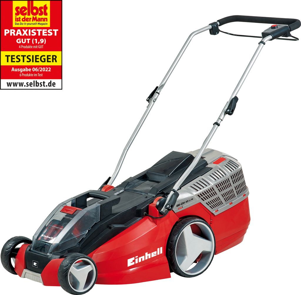 Akumulatorowa kosiarka do trawy Einhell GE-CM 43 Li M Kit Zdjęcie produktu 30