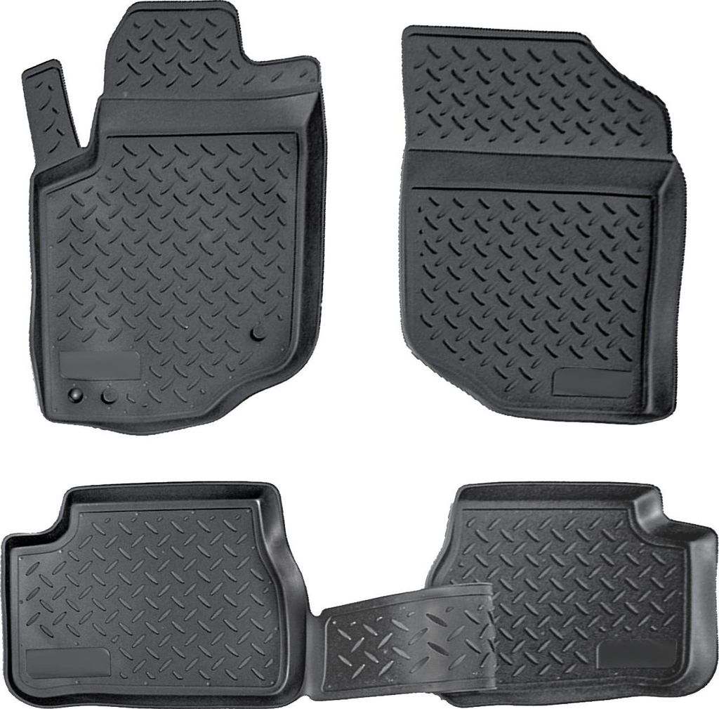 Tapis De Sol En Caoutchouc TPE Pour Peugeot 207 2006-2012 Image du produit 