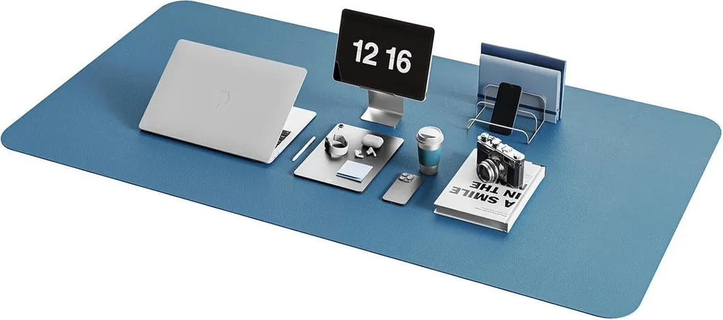 Tapis de Souris Géant 120x60cm en Daim Doux pour Bureau et Design