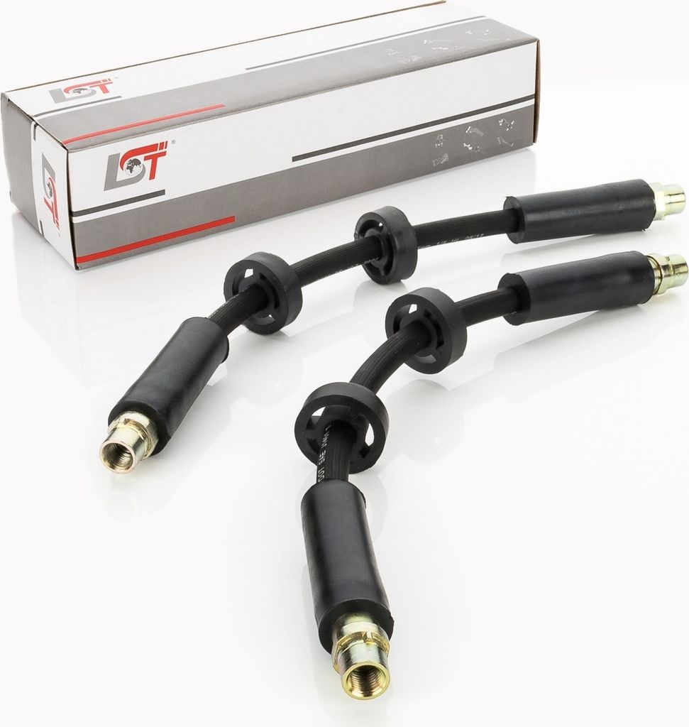 2x Bremsschlauch Bremsleitung vorne beidseitig für AUDI A6 C6 - 340mm