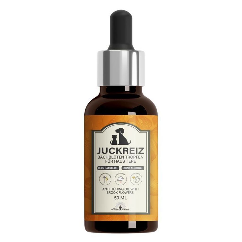 Adema Animal® Juckreiz Tropfen – Tropfen bei Hautproblemen Produktbild 