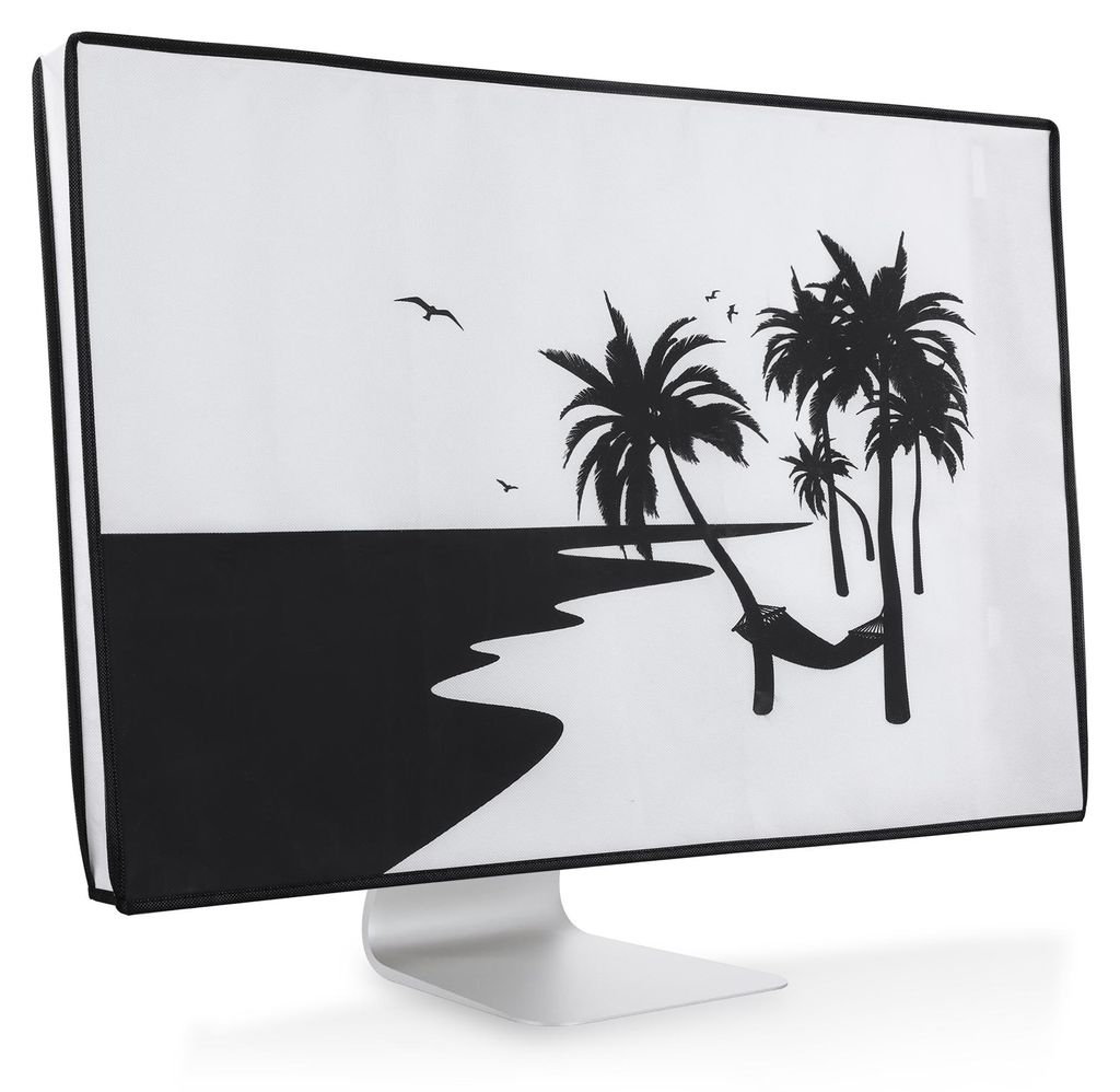 kwmobile 27-28" Monitor Hülle - PC Bildschirm Schutzhülle für 27-28" Monitor - Computer Cover Case