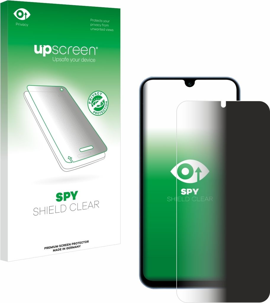 Für Samsung Galaxy A15 5G Sichtschutzfolie Schutzfolie upscreen Anti-Spy Privacy Sichtschutz Blickschutz Display Schutz Folie Blaulichtfilter