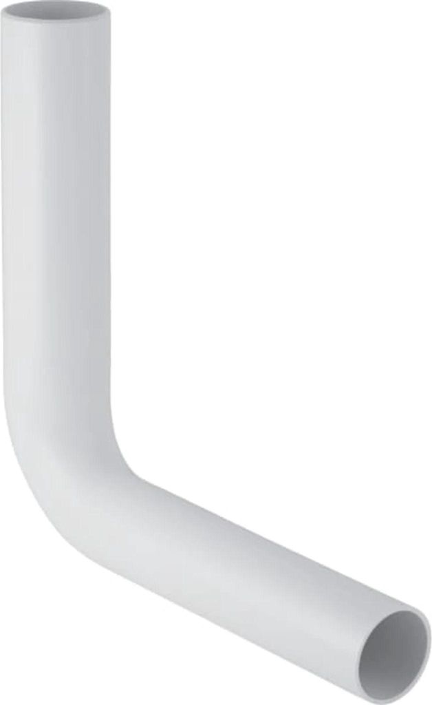 Geberit Spülbogen 90° Ø50 mm 39x35 cm Weiß ABS Produktbild 