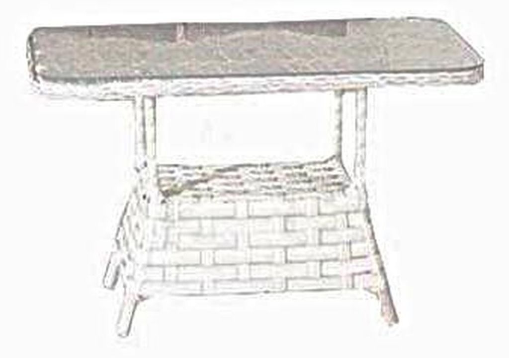 Moderne Gartenmöbel 4tlg. Tisch Sessel Hocker Veranda Sofa Garnitur