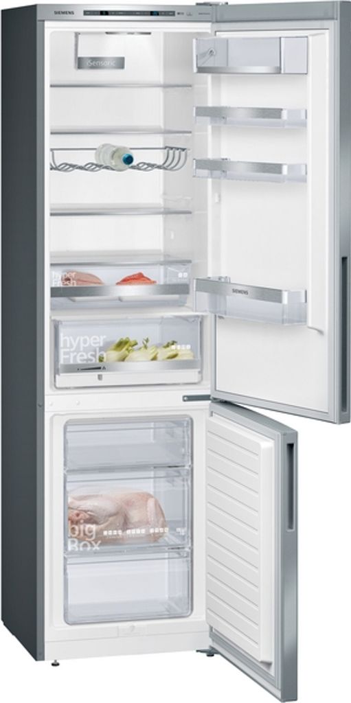 Siemens KG39E8IBA iQ500 Freistehende Kühl-Gefrier-Kombination, 201x60cm, 249 L Kühlen mit 94 L Gefrieren