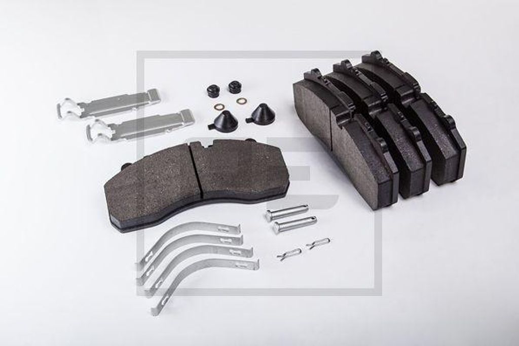 PETERS ENNEPETAL Bremsbeläge Satz Bremsklötze passend für MERCEDES-BENZ Citaro (O 530) 086.300-50A