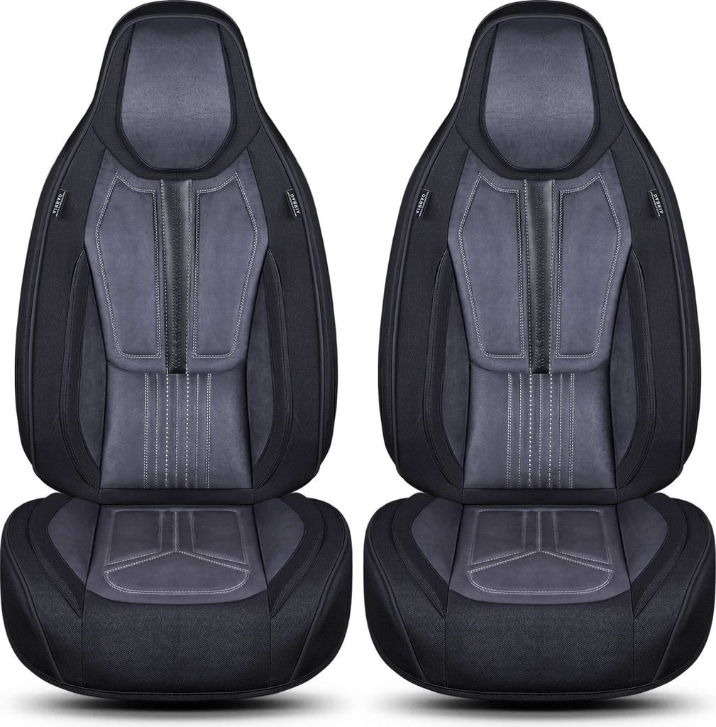 Mercedes A-Klasse W176 Bj 2012-18 kompatible Schonbezüge in Schwarz/Grau DS6