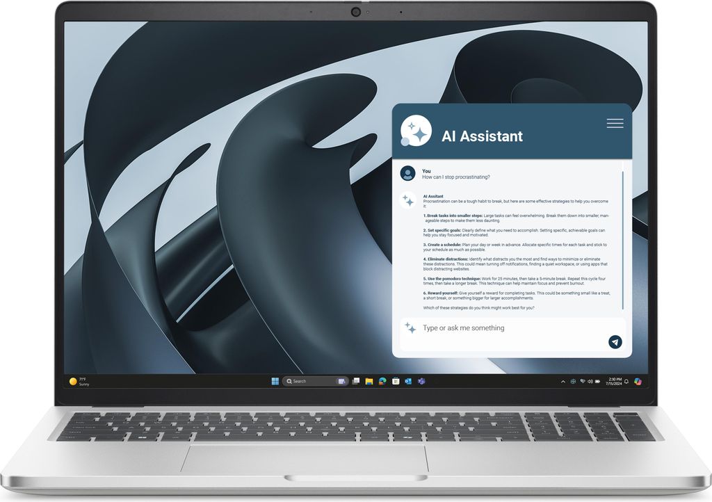 Dell Pro 16 Plus PB16255, 40,6cm (16"), FHD+, AMD Ryzen AI 7 PRO 350, 32GB RAM,