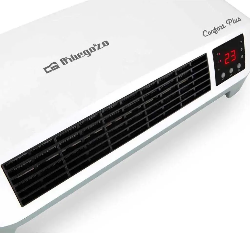 Chauffage salle de bain mural Orbegozo SP 6000 split blanc programmable