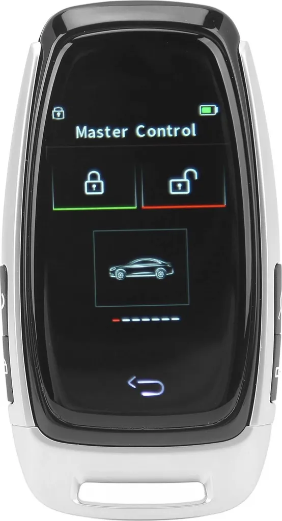 Chiave Smart LCD Universale Argento Bluetooth 5.0 Keyless Entry PKE