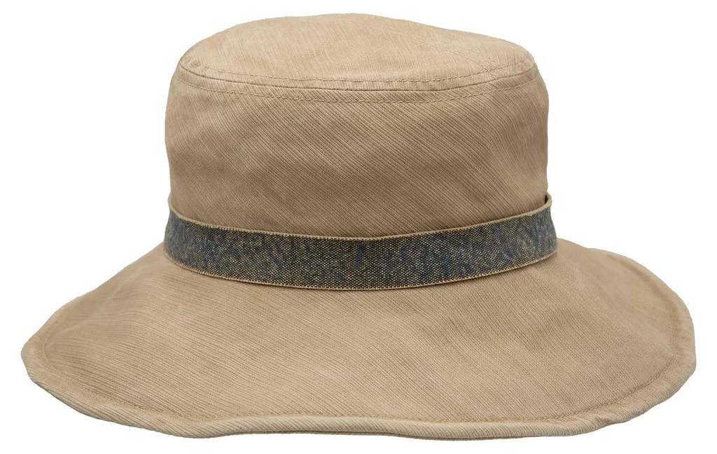 Chapeau Mayser Elina 1336621 en Feutre de Poil Doux Beige Taille M