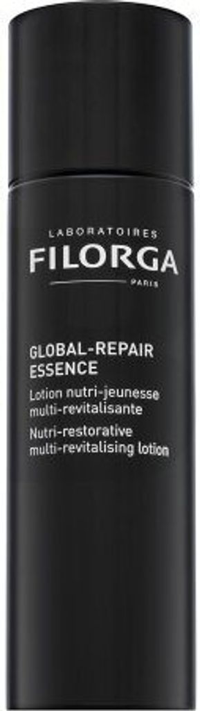A black bottle of Filorga Global-Repair Essence.