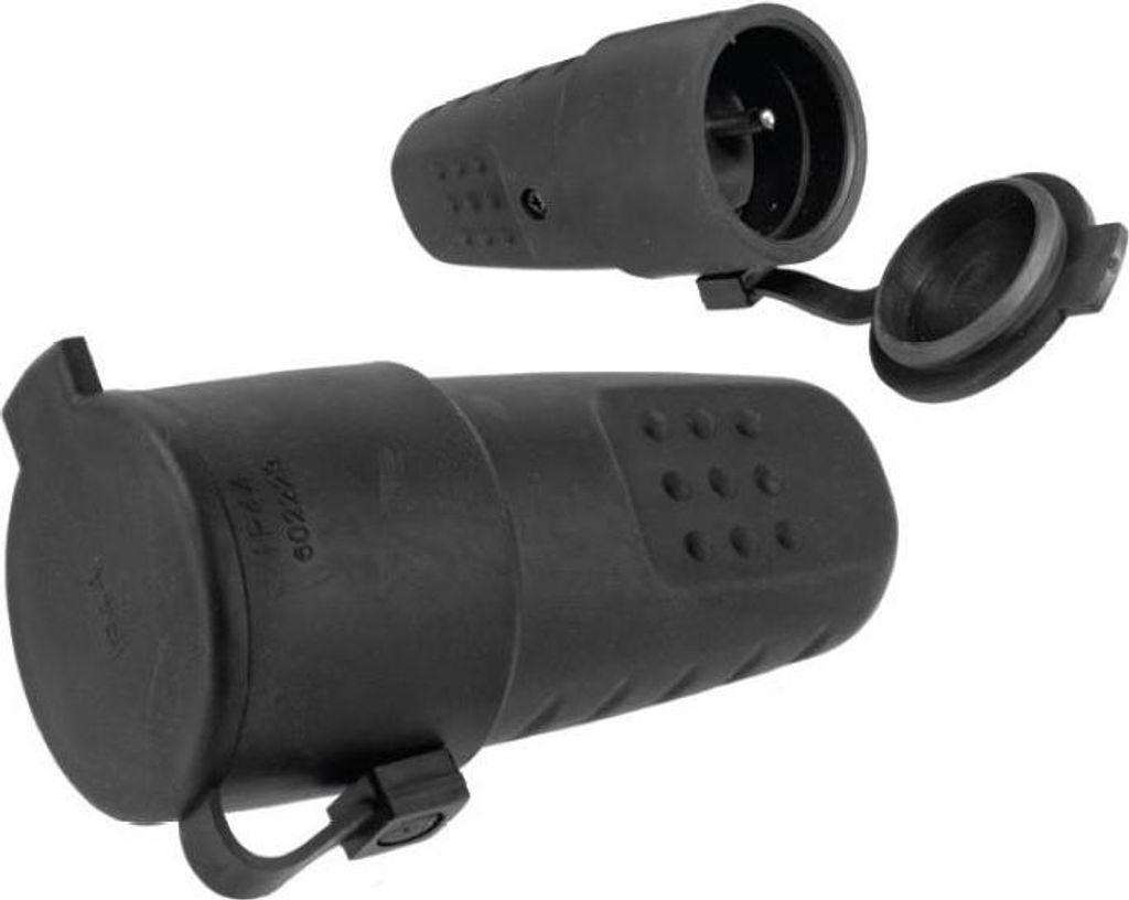 Tragbare Gummisteckdose D.3157L 250V