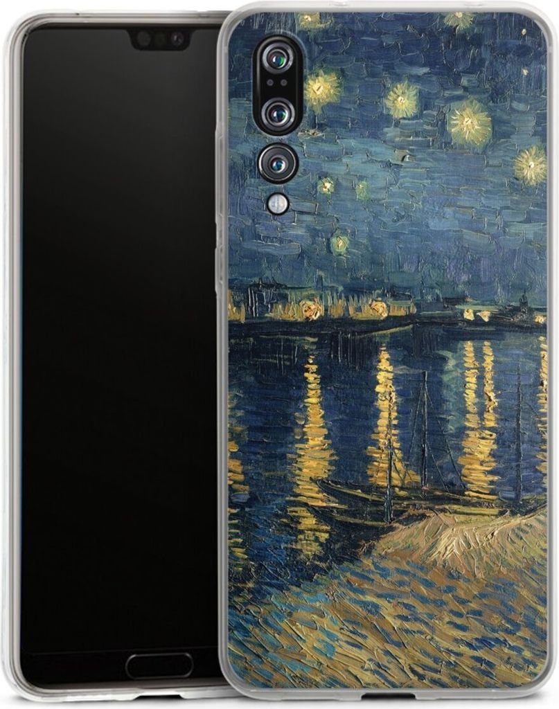 DeinDesign Handyhülle für Huawei P20 Pro Silikon Hülle Case Smartphone Schutzhülle Kunst Malerei